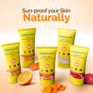 Ultra Light Indian Sunscreen sun proof skin naturally