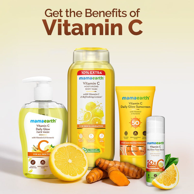 Vitamin C Face Wash with Vitamin C and Turmeric for Skin Illumination - 250ml
