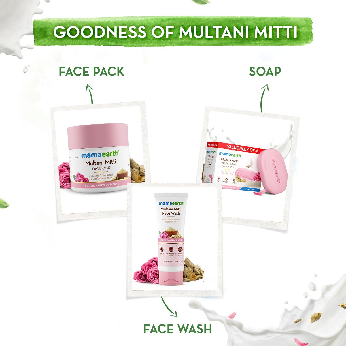 Multani Mitti Moisturizing Lotion Soap  - 125 g