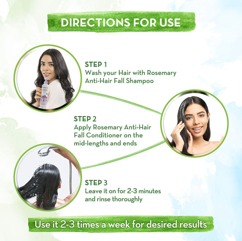 Rosemary Anti-Hair Fall Conditioner with Rosemary & Methi Dana for Reducing Hair Loss & Breakage - 250 ml