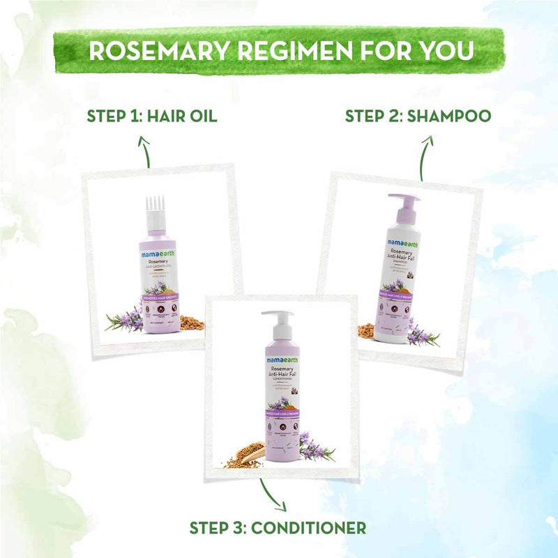 Rosemary Hair Strengthening Duo - 850 ml
