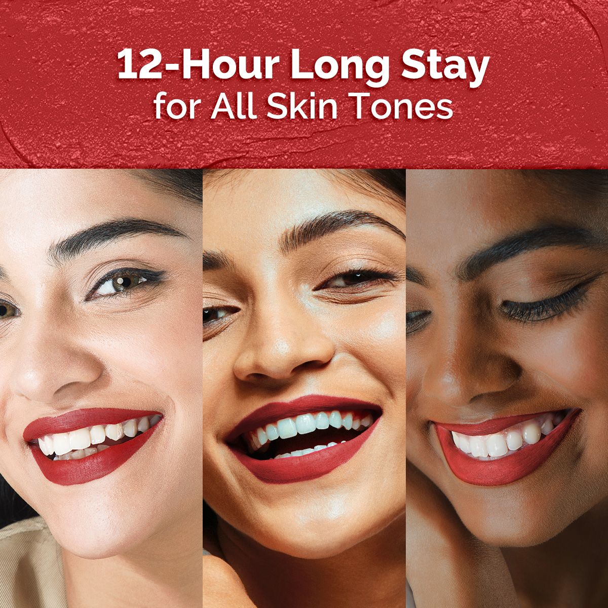 Moisture Matte Long Stay Lipstick - 2g | Raspberry Scarlet