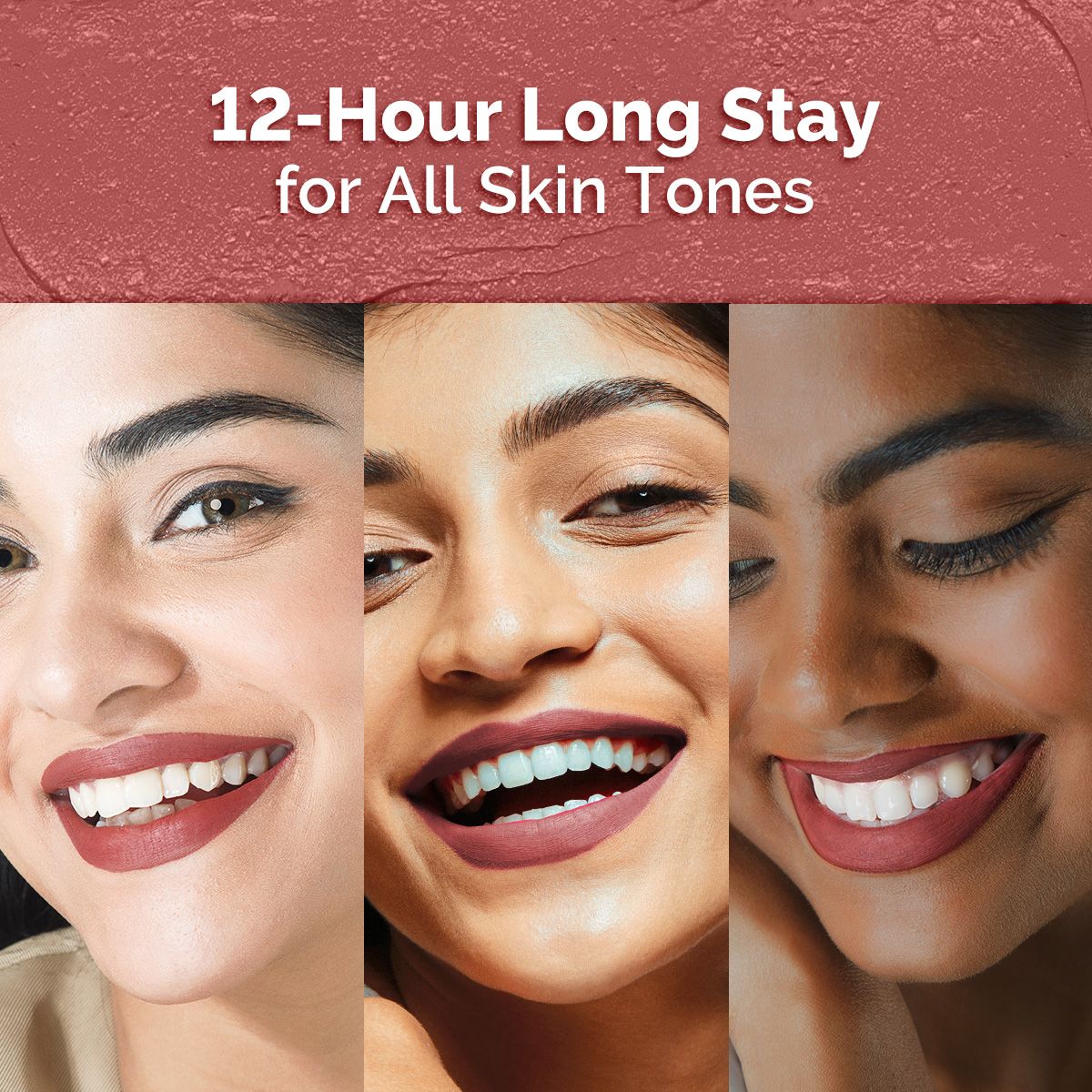 Moisture Matte Long Stay Lipstick - 2g | Carnation Nude