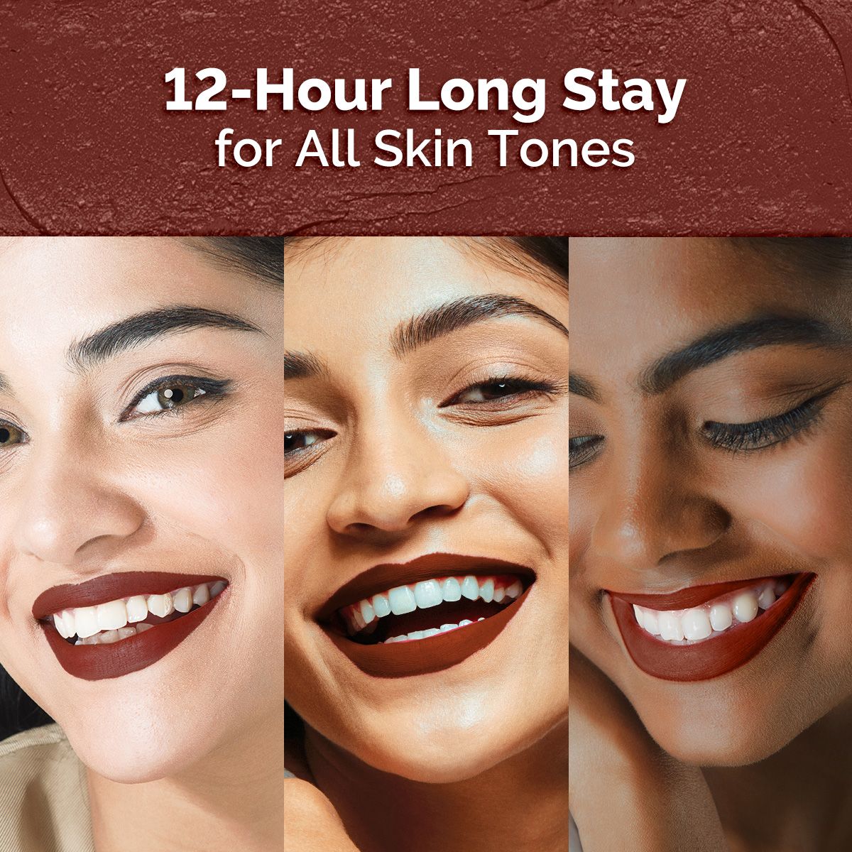 Moisture Matte LongStay Lipstick with Vitamin E & Avocado - 2g | Mocha Crush