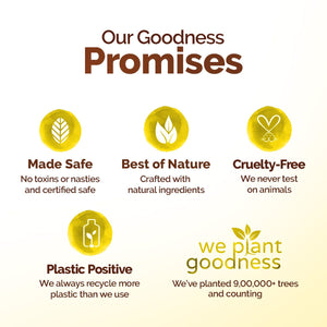 Our goodness promises safe natural cruelty free
