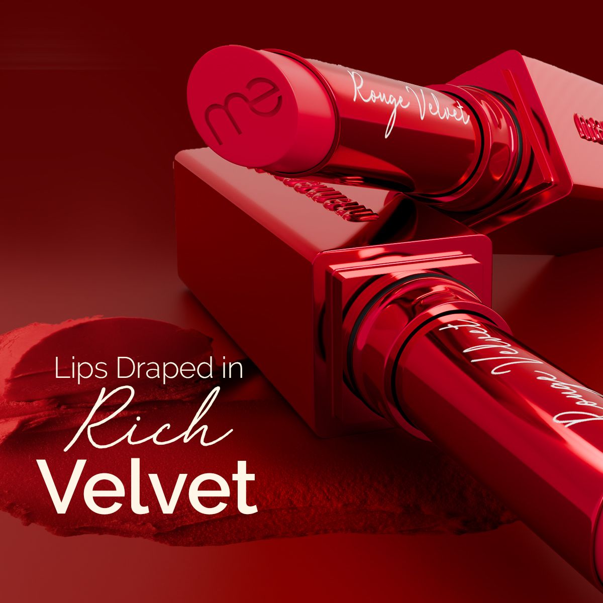 Luxe Matte Long Stay Lipstick with Passion Fruit Oil & Vitamin E   -2g | Rouge Velvet