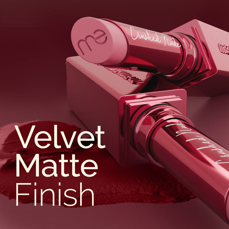 Luxe Matte Long Stay Lipstick with Passion Fruit Oil & Vitamin E   -2g | Crushed Nude