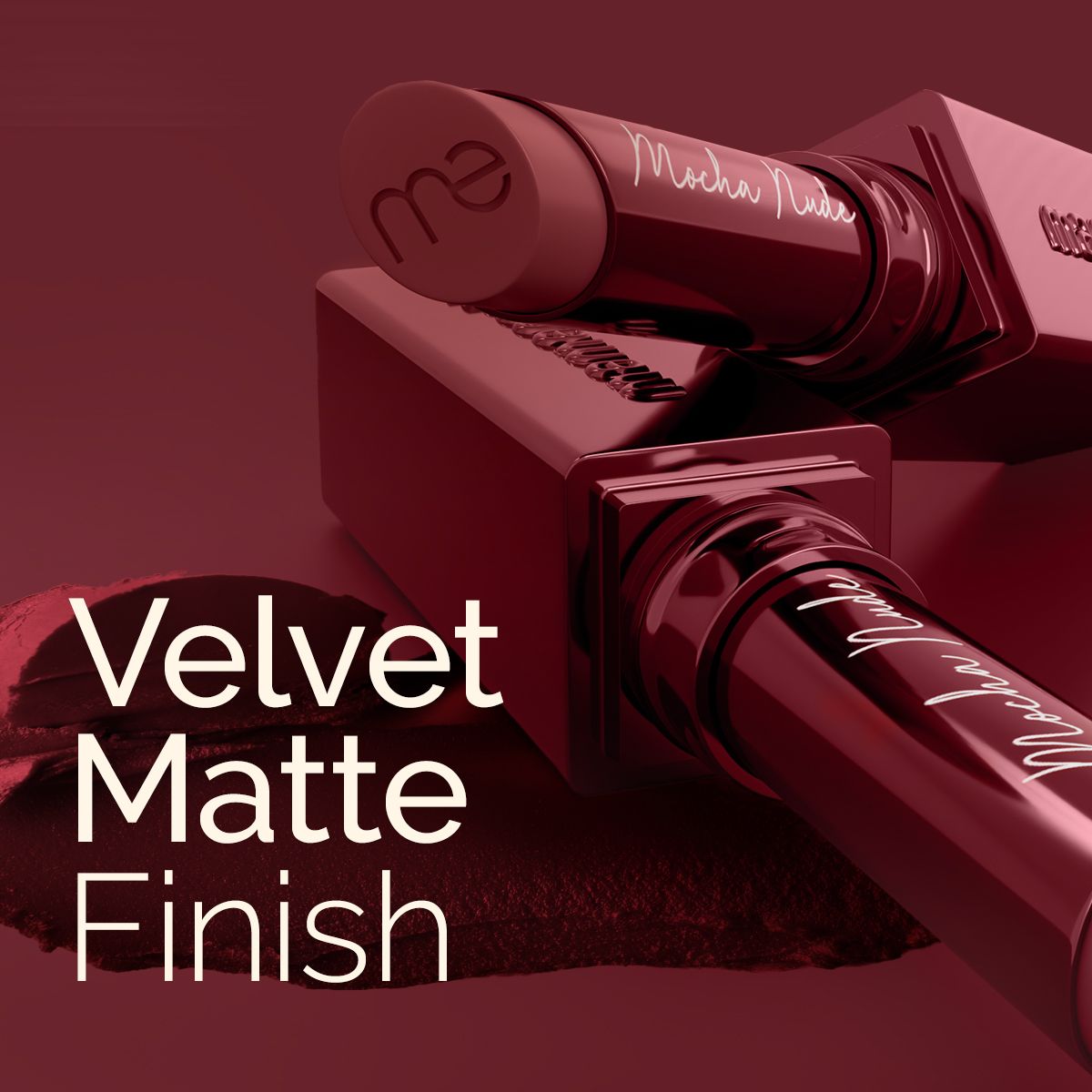 Luxe Matte Long Stay Lipstick with Passion Fruit Oil & Vitamin E   -2g | Mocha Nude