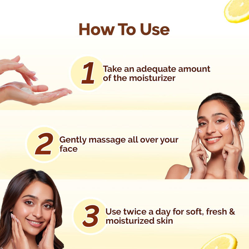 Vitamin C Daily Glow Light Moisturizer with Turmeric & Vitamin C for Skin Brightening - 200 g ( Pack of 2)