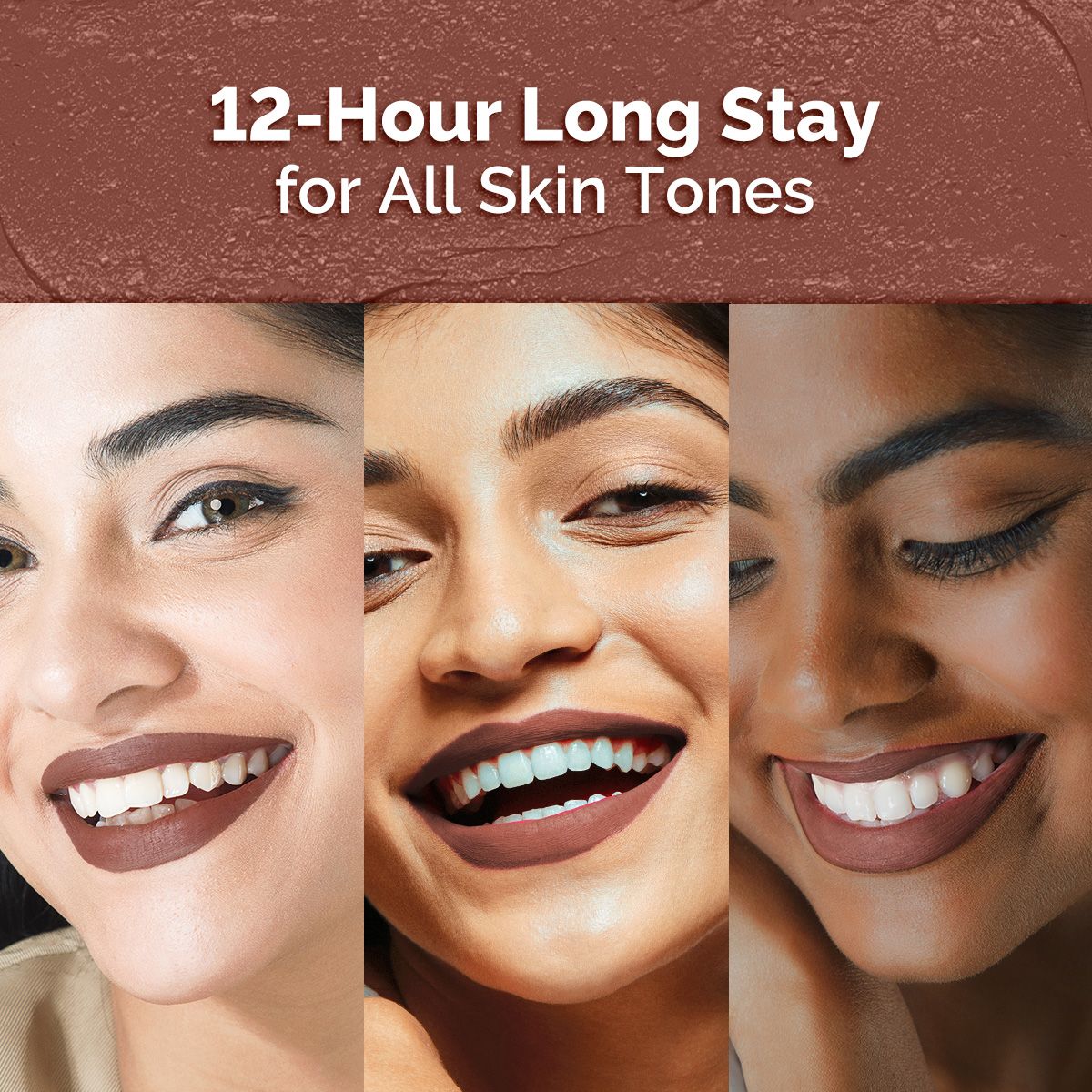 Moisture Matte Longstay Mini Lipstick- 0.7 g | Espresso Brown- 0.7 g
