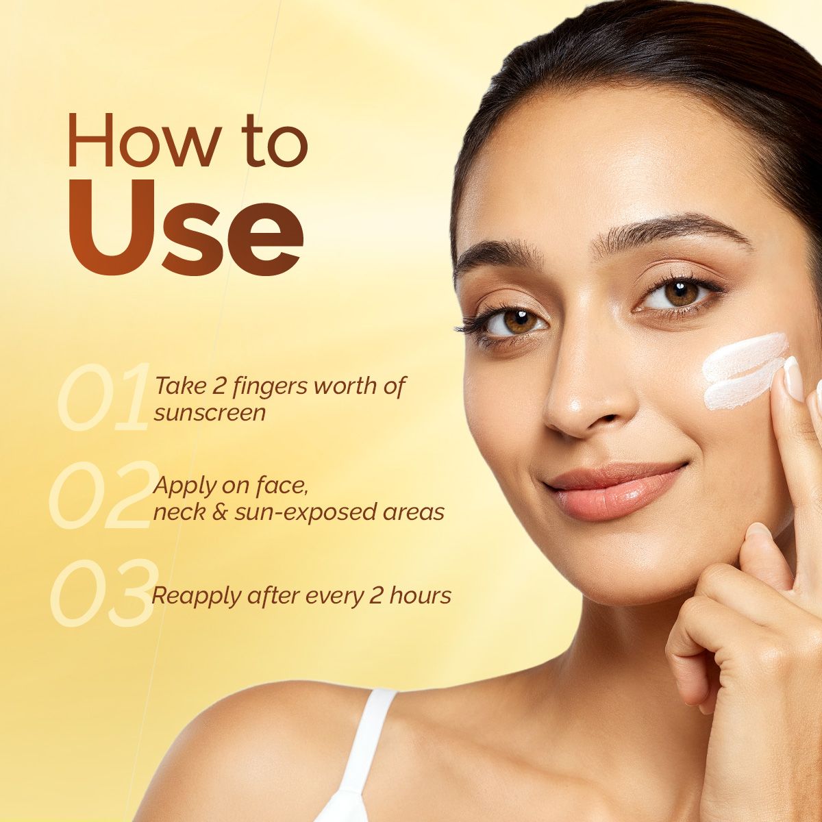 Vitamin C Daily Glow Sunscreen with Vitamin C & Turmeric for Sun Protection & Glow - 125 g