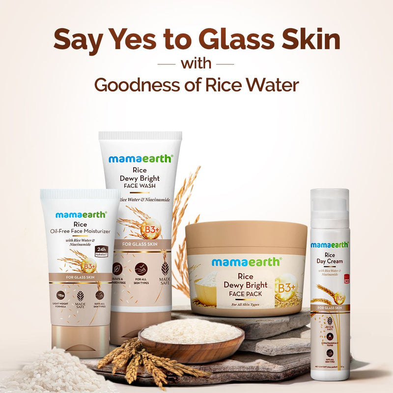 Rice Oil-Free Face Moisturizer With Rice Water & Niacinamide for Glass Skin - 150 g
