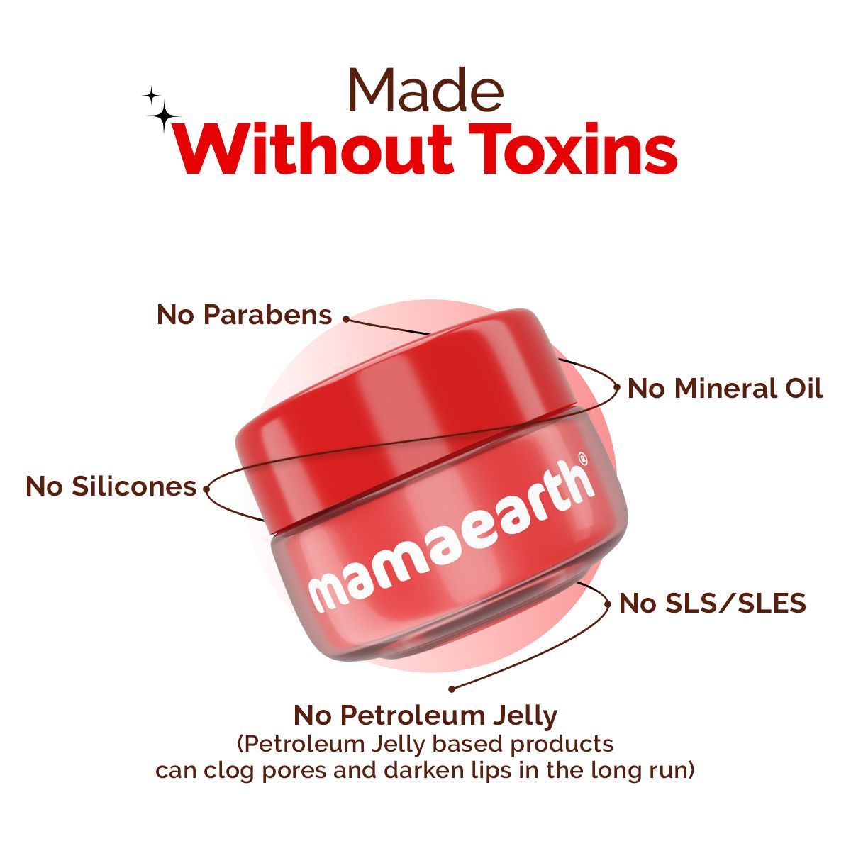 Cherry Moisture Therapy Lip Balm with Cherry & Vitamin E for Dry & Chapped Lips- 15 g (Pack of 2)
