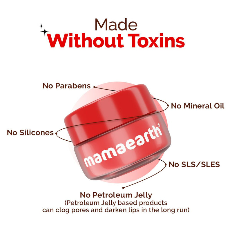 Cherry Moisture Therapy Lip Balm with Cherry & Vitamin E for Dry & Chapped Lips- 15 g (Pack of 2)