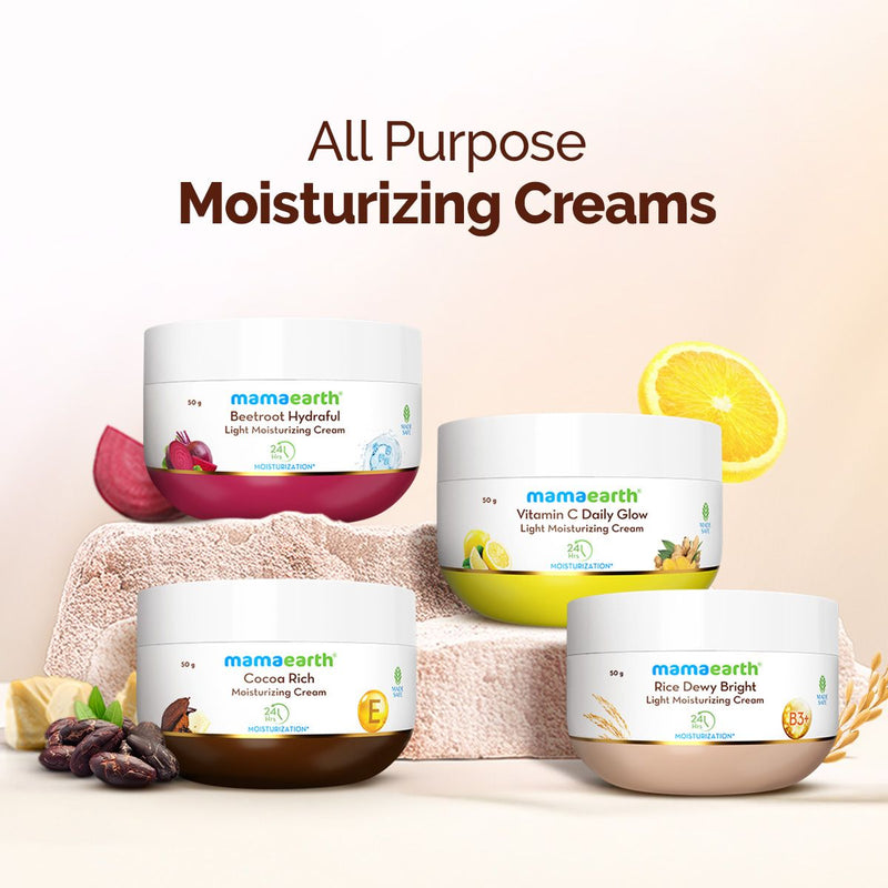 Cocoa Rich Moisturizing Cream with Cocoa Butter & Vitamin E for Deep Nourishment - 50 g