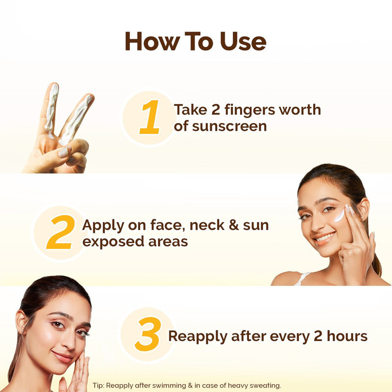 Chia Calming Sunscreen with Chia Seed & Ceramides for Hydrated Glow & Sun Protection - 50 g
