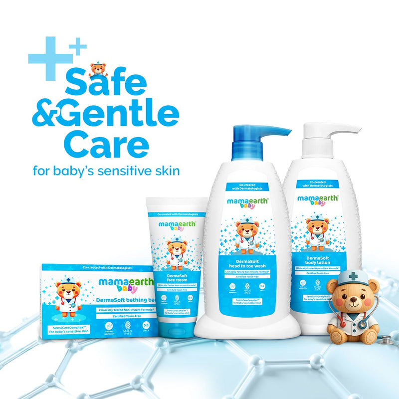 Baby DermaSoft Bathing Bar - 75 g