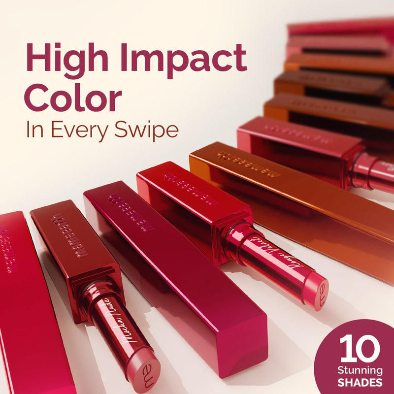 Luxe Matte Long Stay Lipstick with Passion Fruit Oil & Vitamin E   -2g | Deep Plum