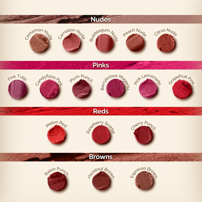 Moisture Matte Long Stay Lipstick - 2g | Bubblegum Nude