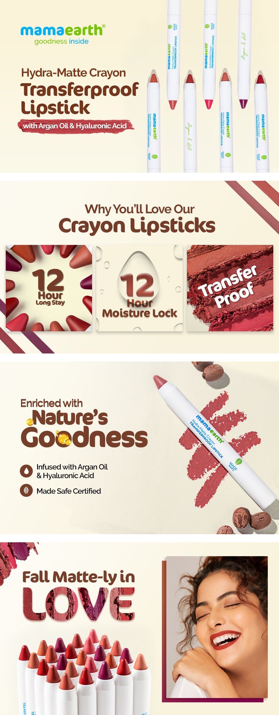 Result of Hydra-Matte Crayon Transferproof Lipstick - 2.4 g