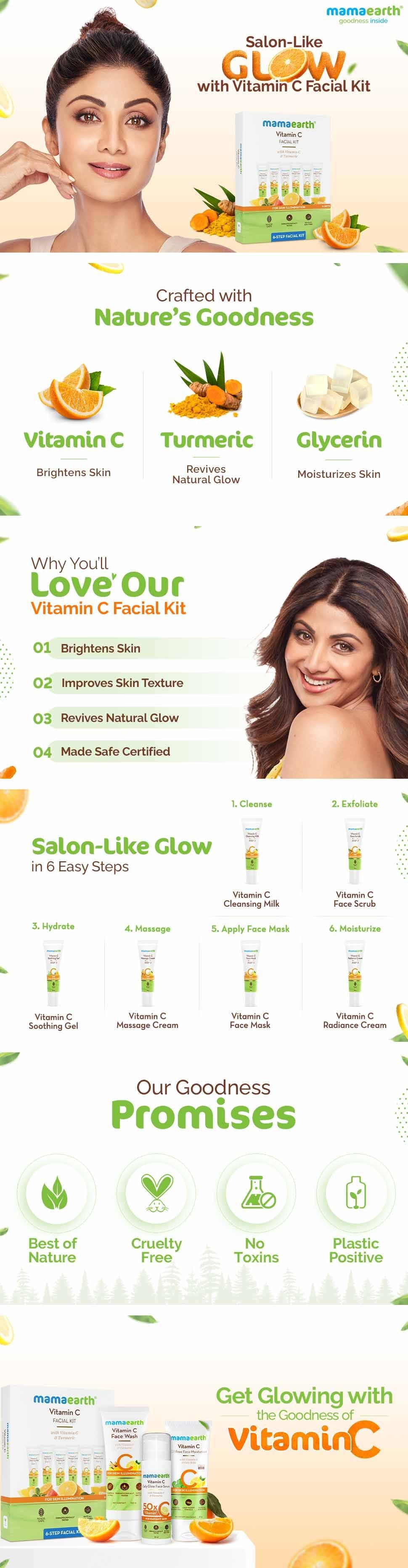 About Vitamin C Facial Kit