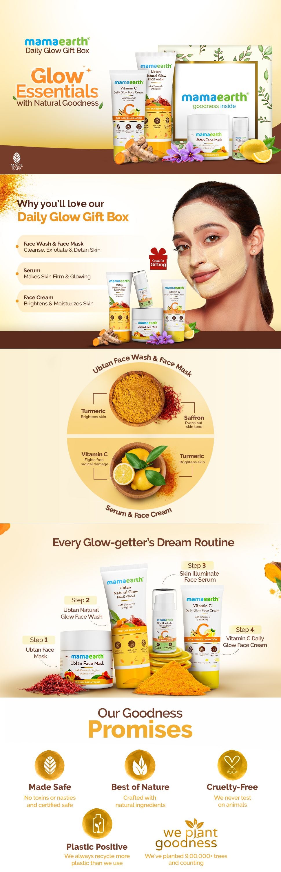 About Mamaearth Daily Glow Gift Box