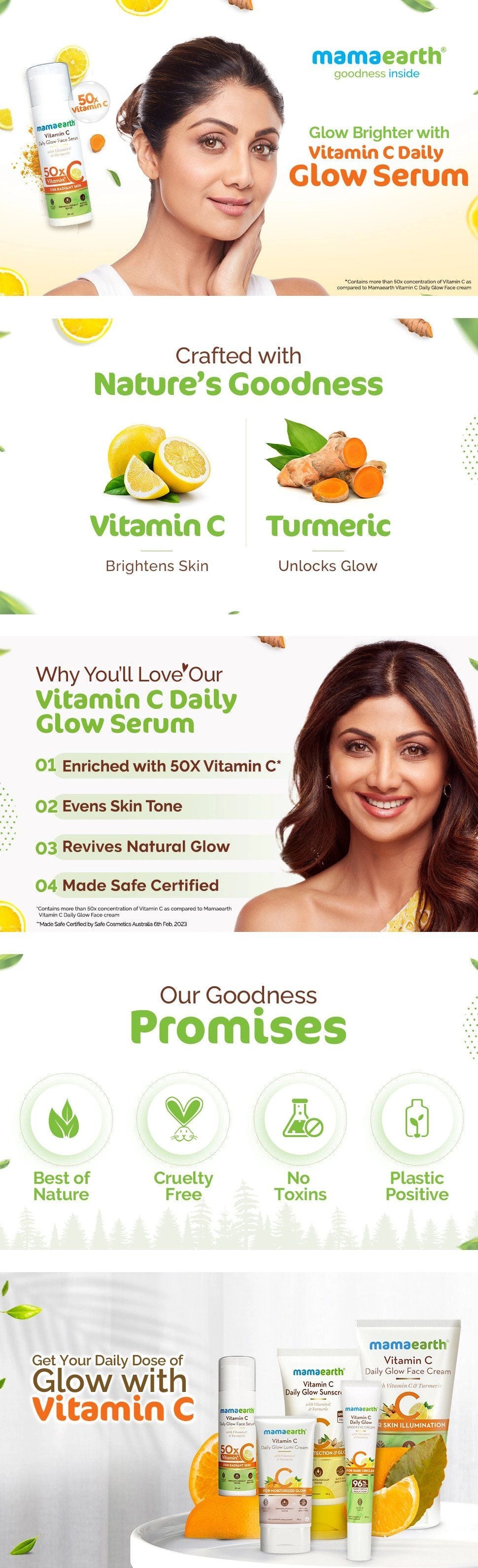 Results of Vitamin C Daily Glow Face Serum