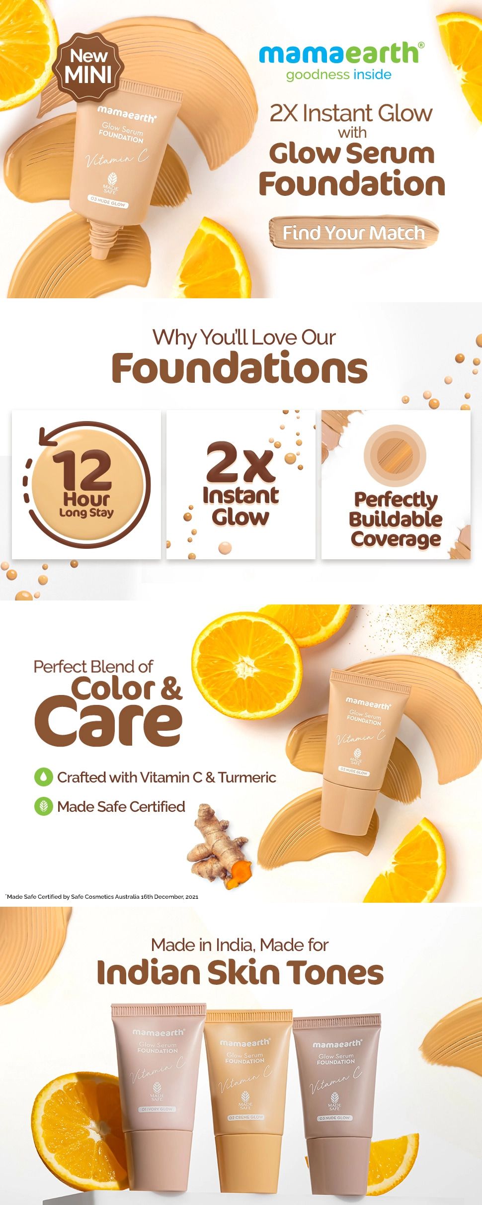 Why Choose the Glow Serum Foundation
