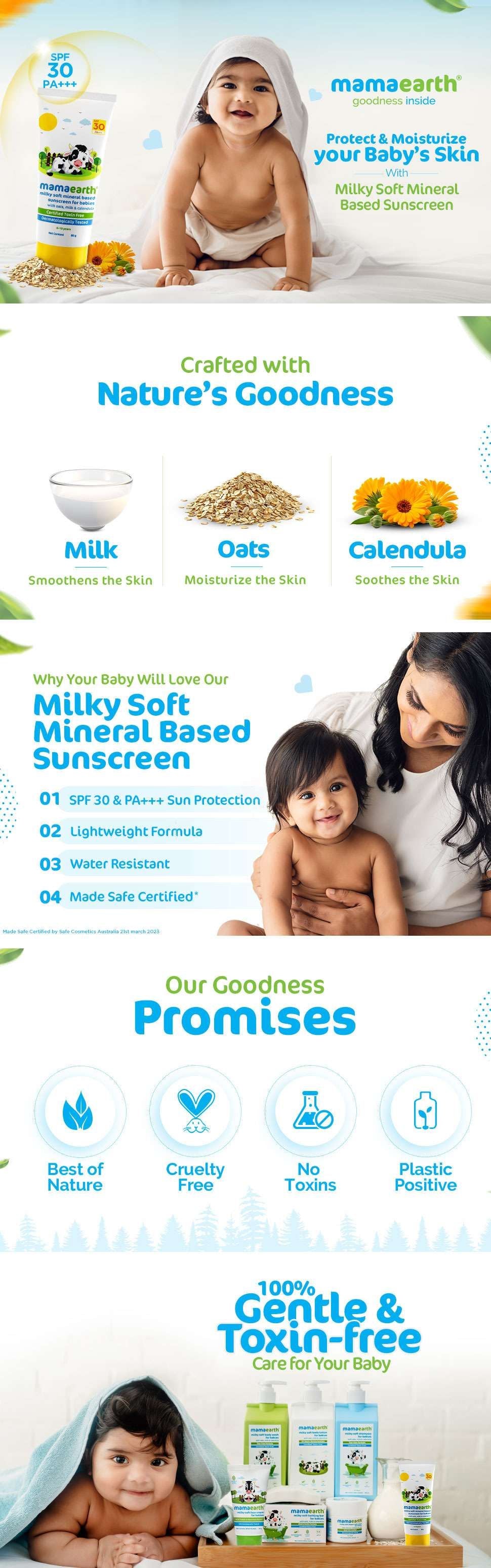 Results of Milky Soft Mineral Based Sunscreen