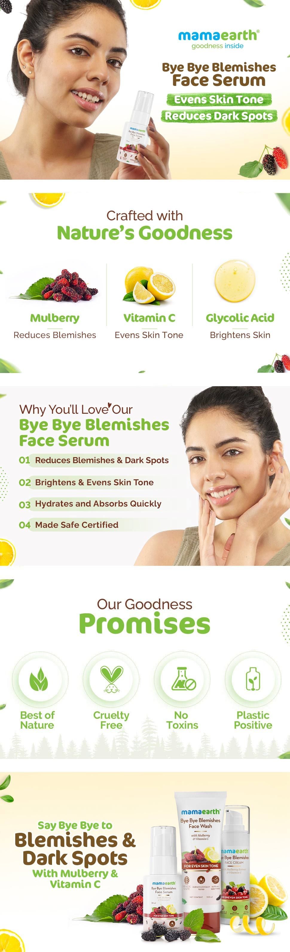 Results of Bye Bye Blemishes Face Serum