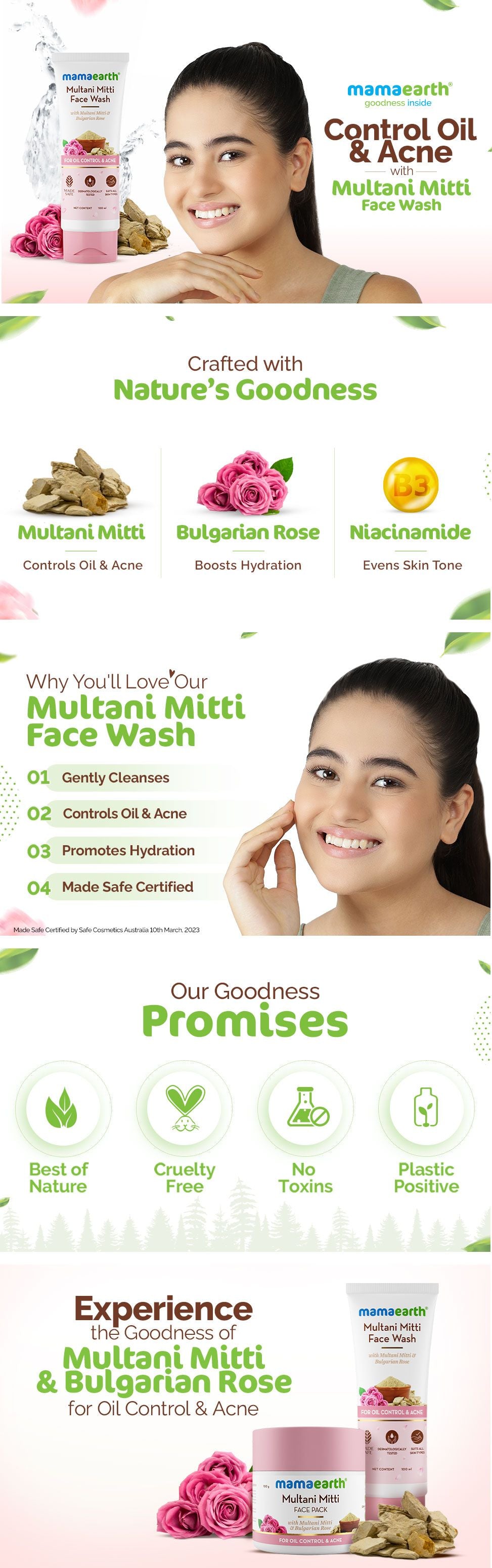 Results of Multani Mitti Face Wash