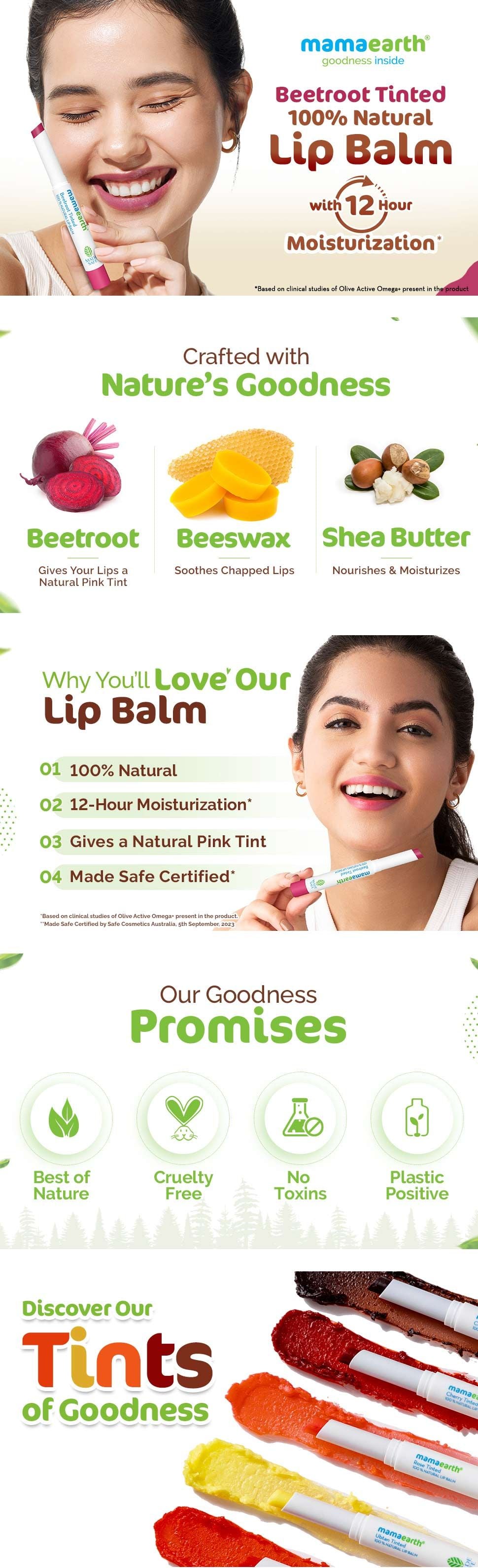 Why You’ll Love Our Beetroot Tinted Lip Balm