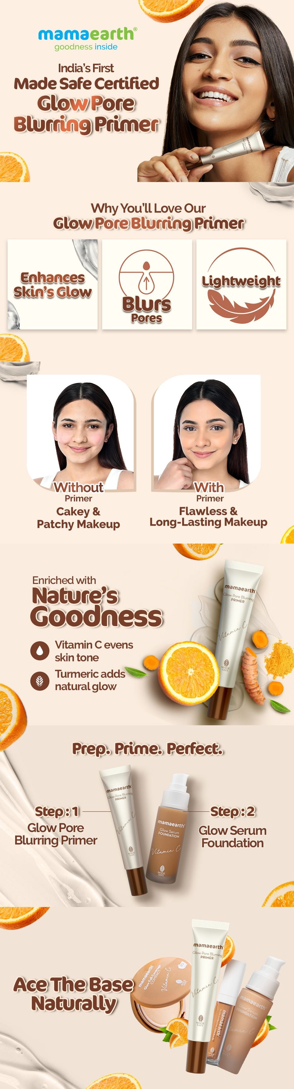 Why You’ll Love Our Glow Pore Blurring Primer