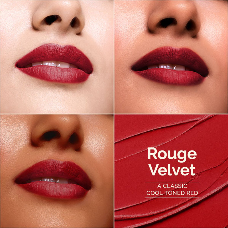 Luxe Matte Long Stay Lipstick with Passion Fruit Oil & Vitamin E   -2g | Rouge Velvet