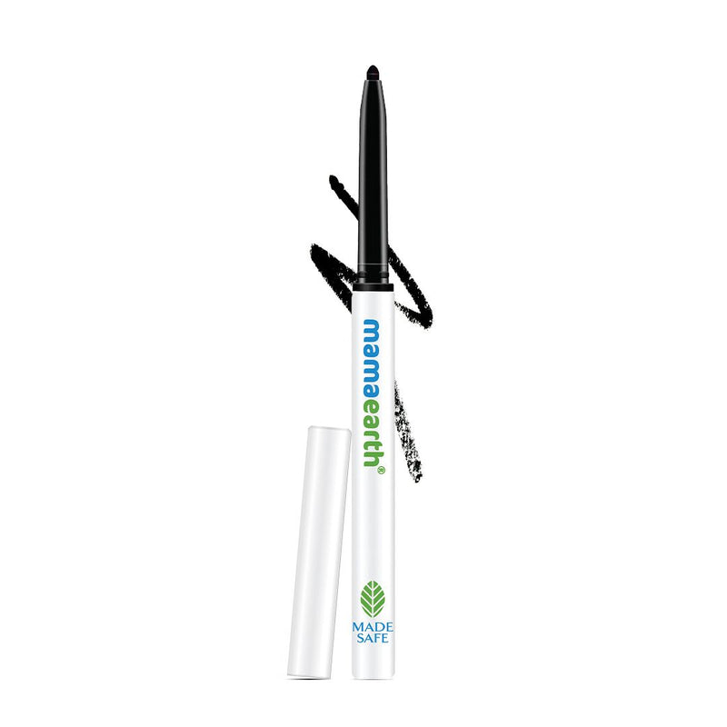 Charcoal Black Long Stay Kajal with Vitamin C & Chamomile for 11-Hour Smudge-free Stay