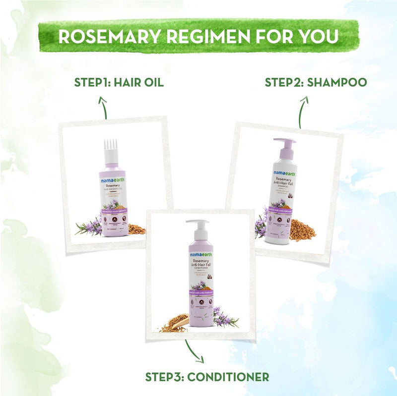 Rosemary Hair Growth Oil with Rosemary & Methi Dana for Promoting Hair Growth - 150 ml (Pack of 2)