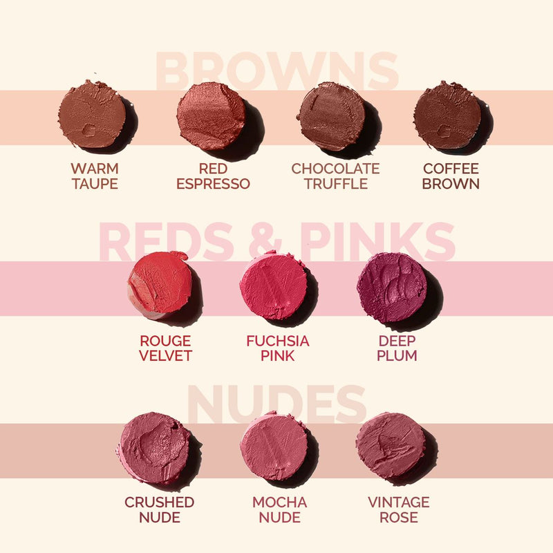 Luxe Matte Long Stay Lipstick with Passion Fruit Oil & Vitamin E   -2g | Rouge Velvet