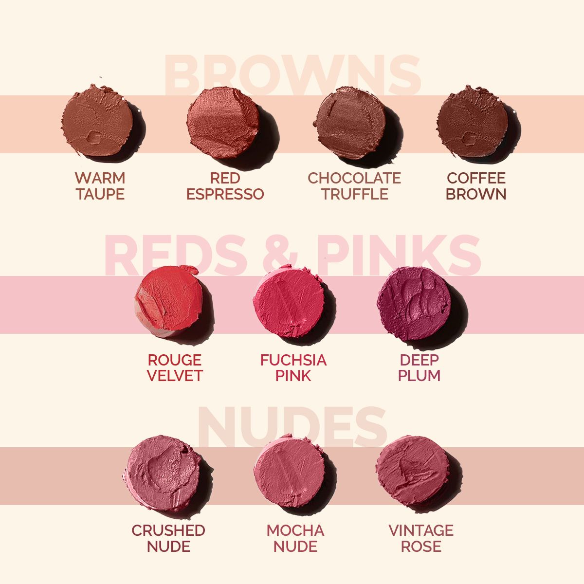 Luxe Matte Long Stay Lipstick with Passion Fruit Oil & Vitamin E   -2g | Coffee Brown