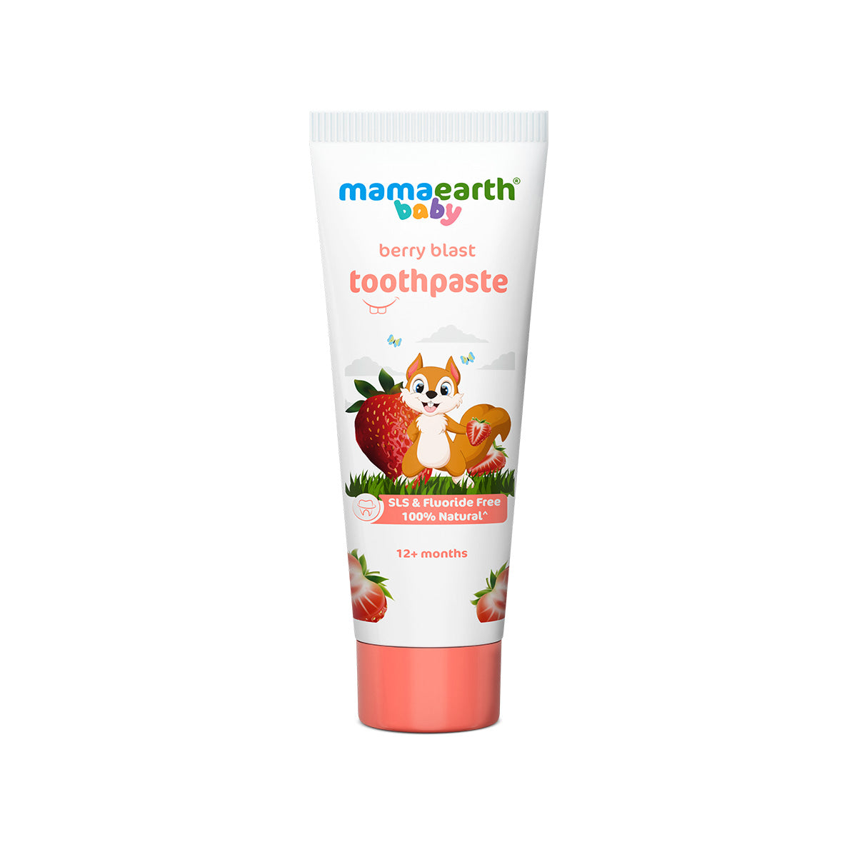 100% Natural Berry Blast Toothpaste for Kids, 50g