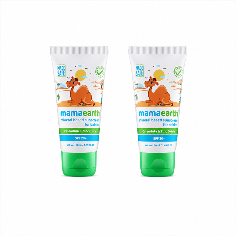 Mineral Based Sunscreen 50ml (Pack of 2)