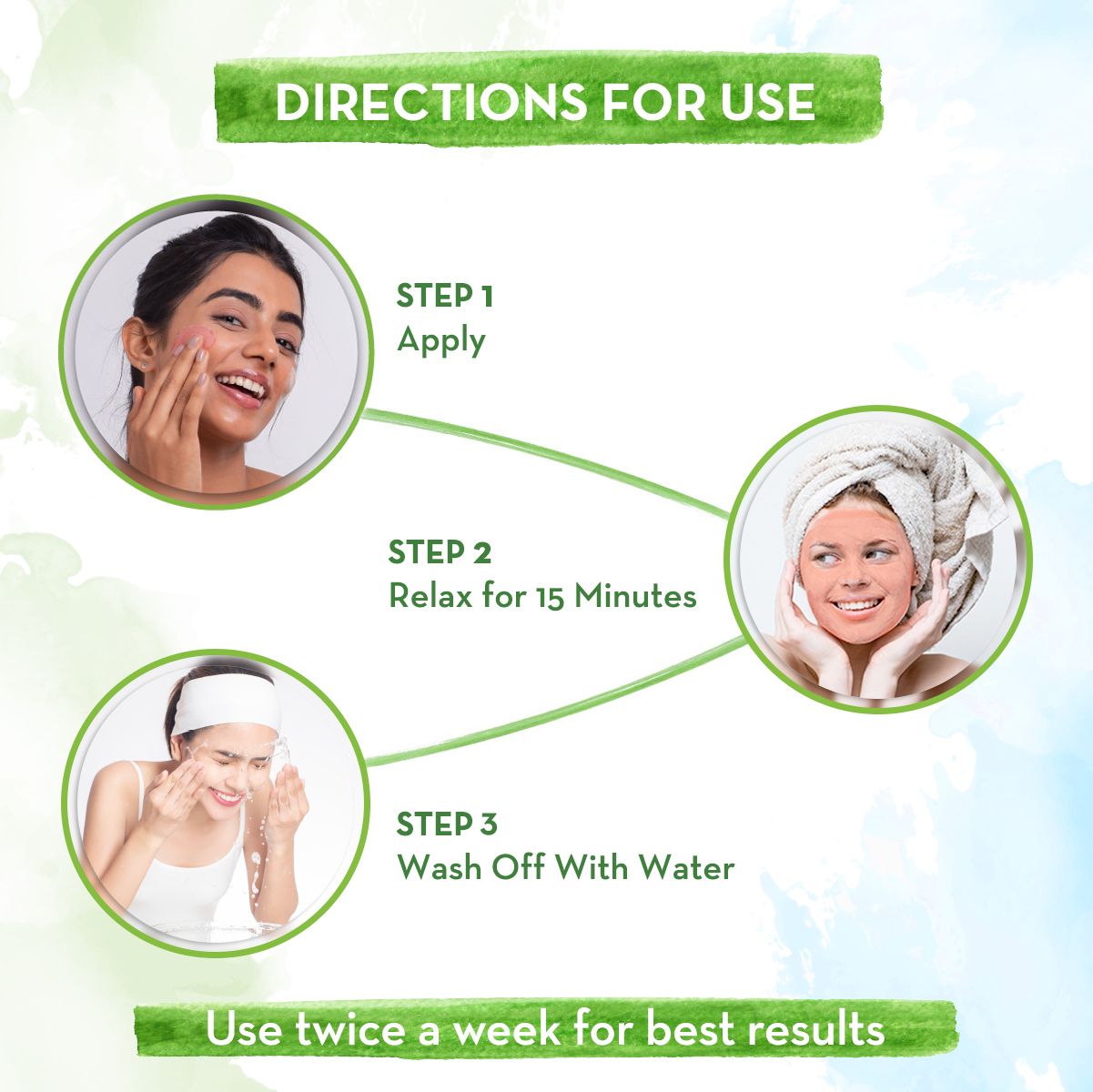 Apple Cider Vinegar Face Mask With Apple Cider Vinegar & Rosehip Oil for Clear and Glowing Skin – 100 g