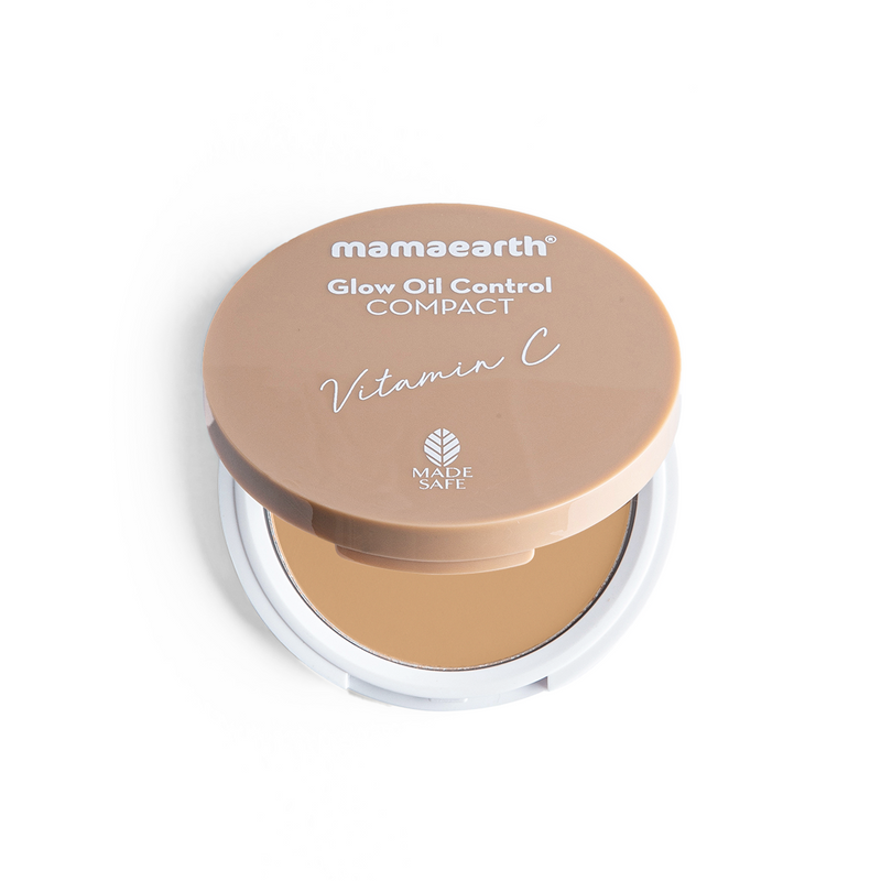 Glow Oil Control Compact With SPF 30 - 9g | Almond Glow