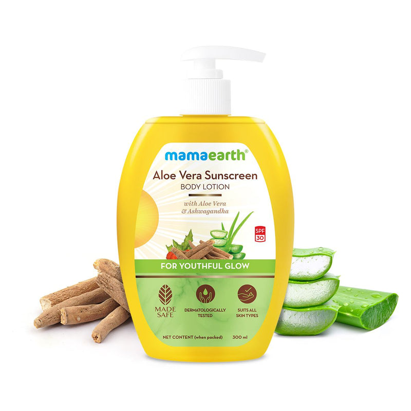 Sunscreen Body Lotion SPF 30 - 300 ml | Aloe Vera