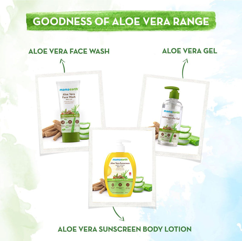 Sunscreen Body Lotion SPF 30 - 300 ml | Aloe Vera Pack of 2