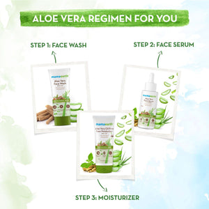 Aloe Vera Oil-Free Face Moisturizer with Aloe Vera & Ashwagandha for a Youthful Glow - 80 g