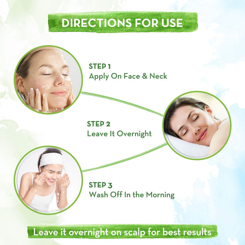 Aloe Vera Gel for Skin and Hair - 300ml