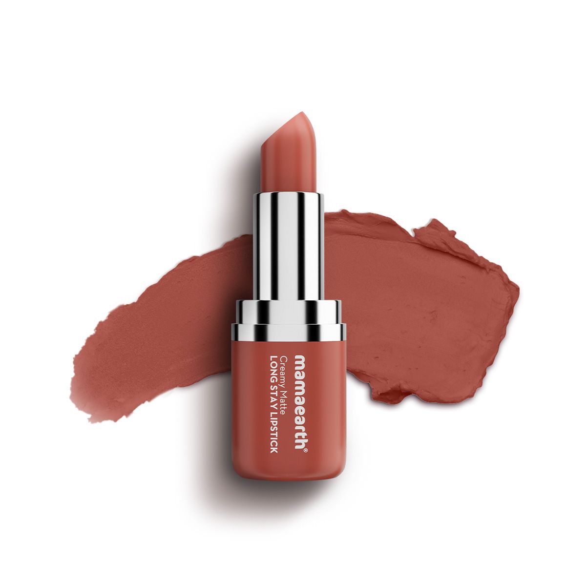 Creamy Matte Long Stay Lipstick with Murumuru Butter and Vitamin E  - 4.2g | Apricot Taupe