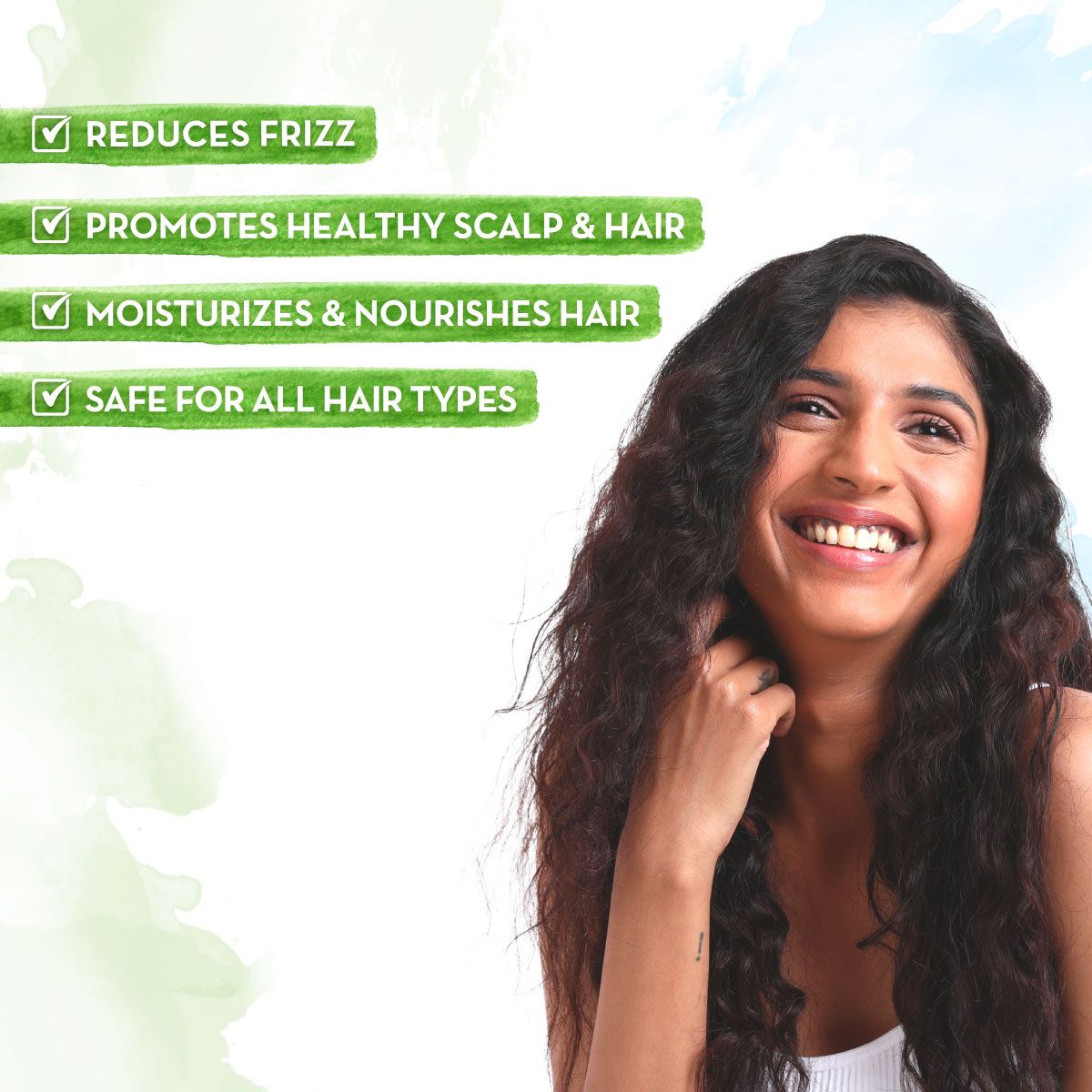Argan Hair Oil moisturises & nourishes hair 