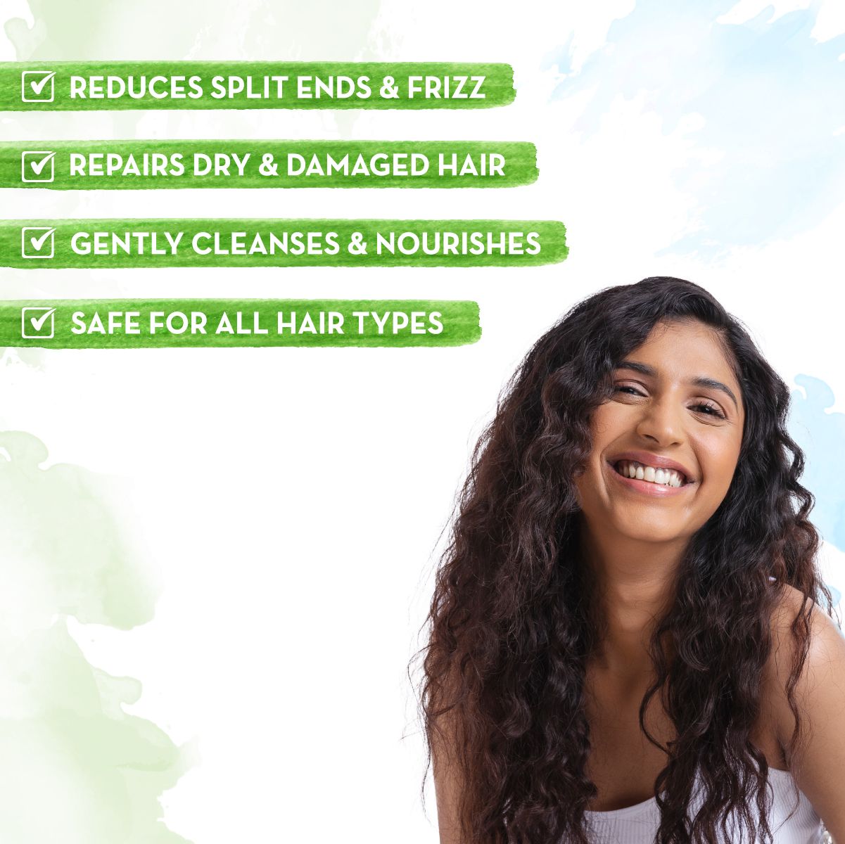 Argan Shampoo with Argan and Apple Cider Vinegar for Frizz-free and Stronger Hair - 250 ml