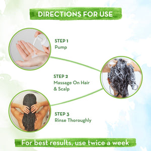How to use Mamaearth Argan Shampoo 
